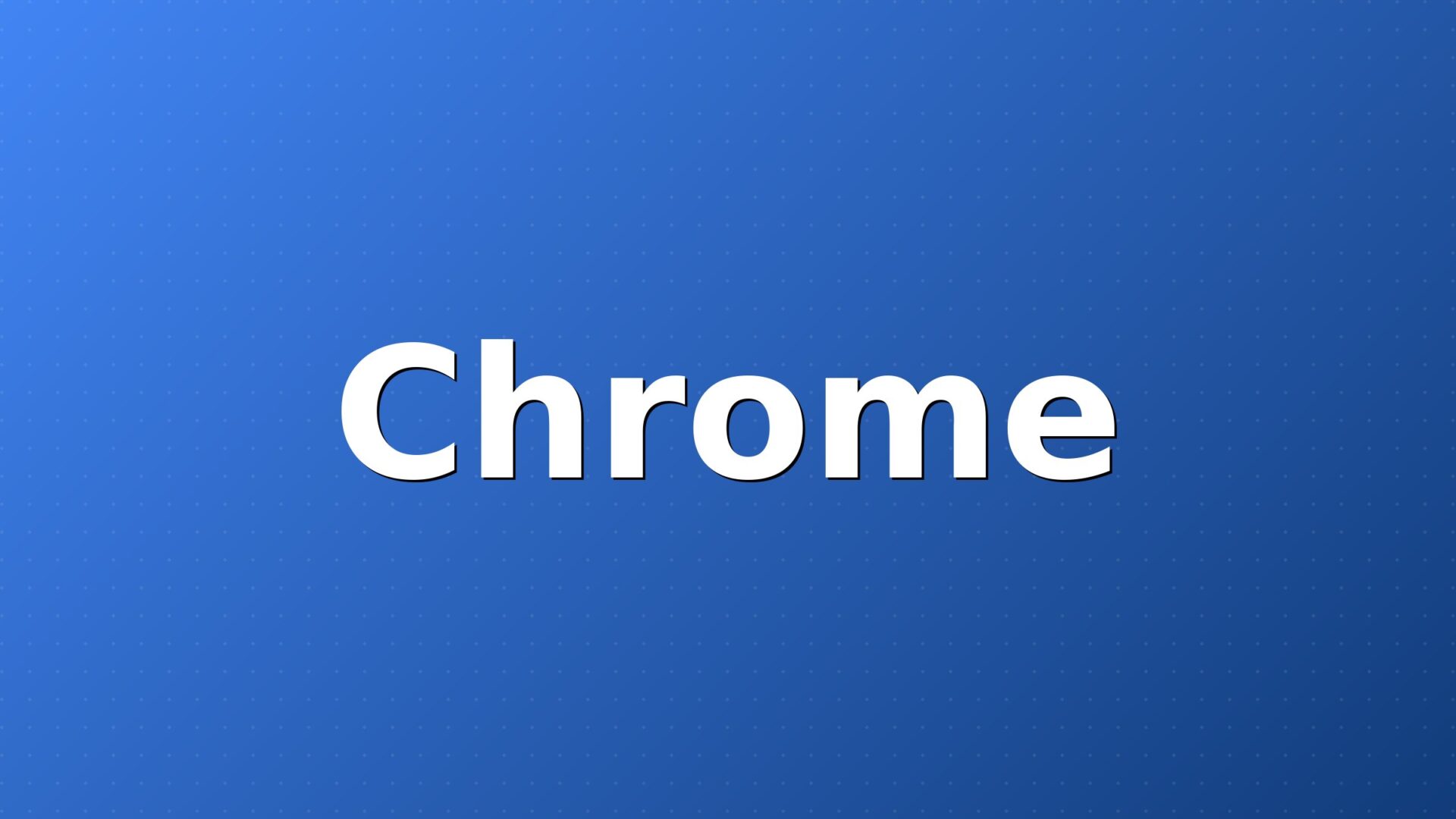 Chrome Manifest V2