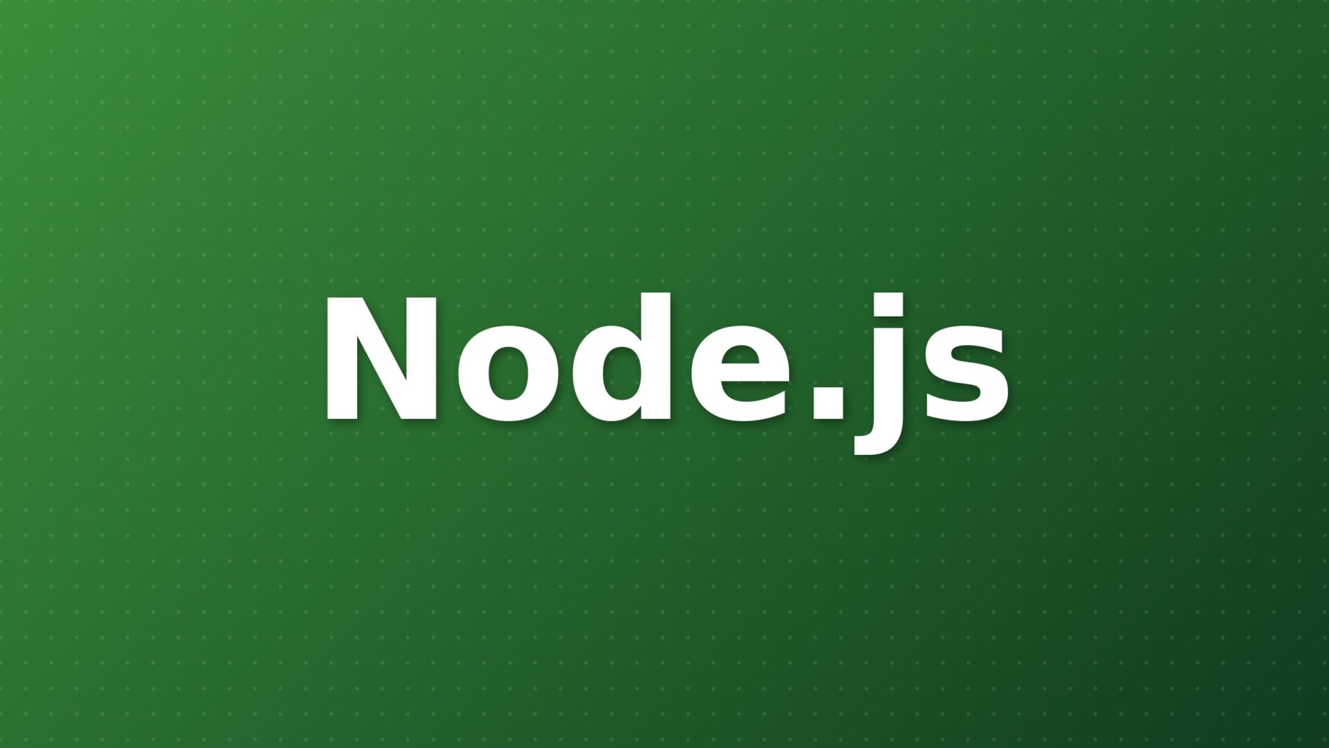 Couverture guide deploiement Node.js en production